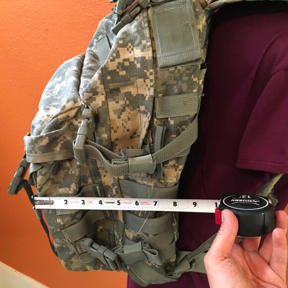 USGI Molle II Assault 3 day Backpack ACU Camo Tactical Survival Rucksack Bag - Picture 8 of 11